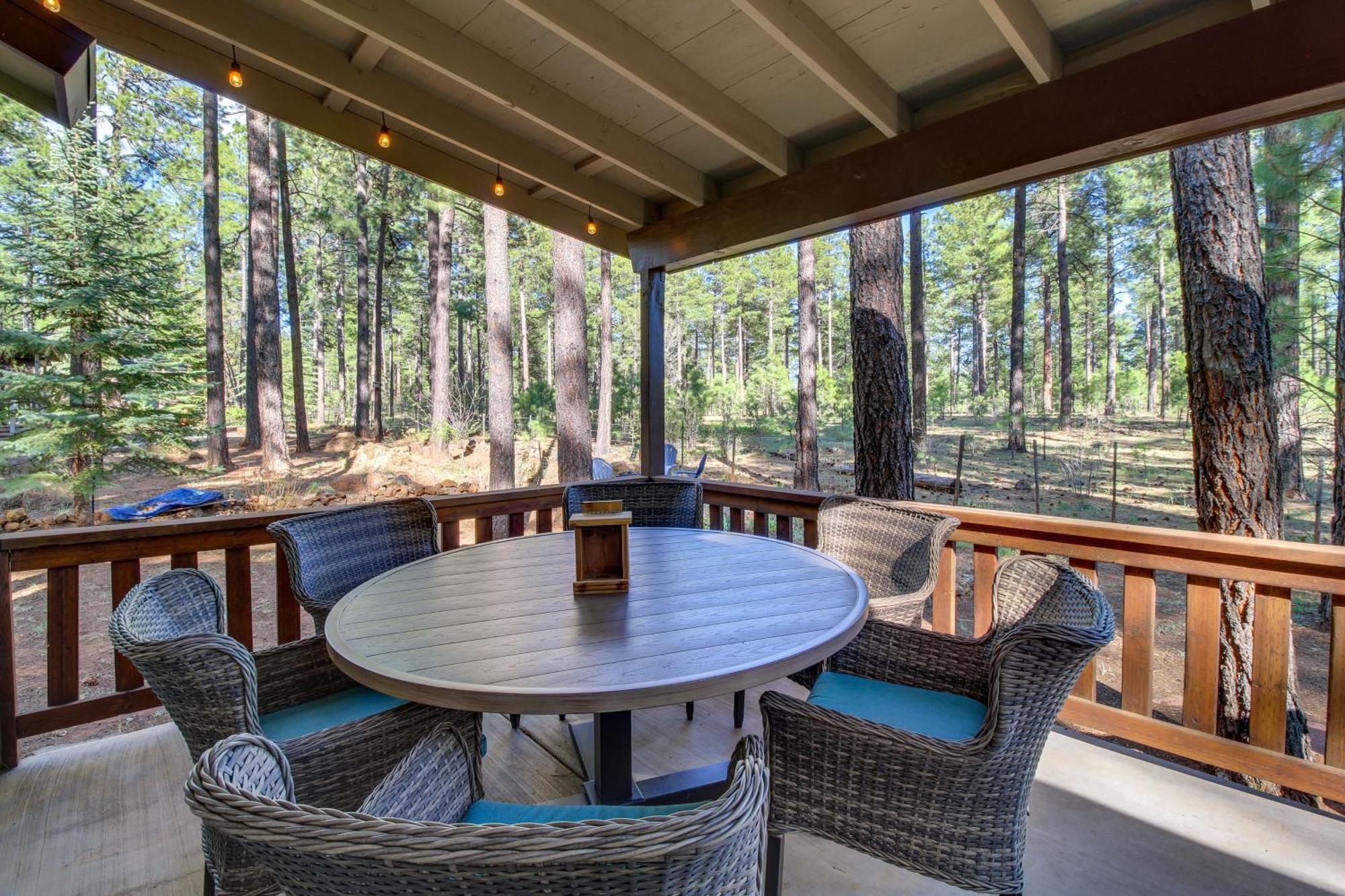 Peaceful Pinetop Cabin With Deck And Fire Pit! Villa Indian Pine ภายนอก รูปภาพ